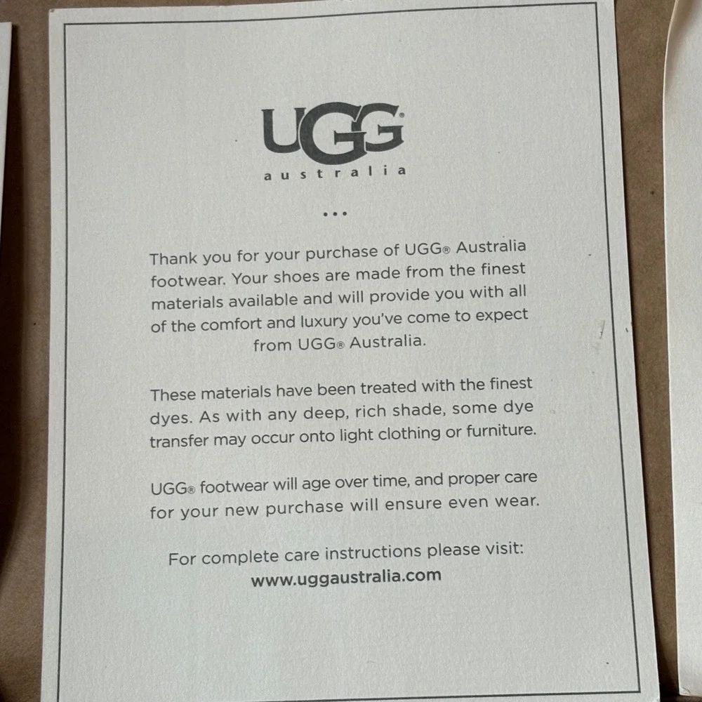 Kids UGG Australia Tall Boots Chocolate Brown Suede Sheepskin‎ Lined Size 2